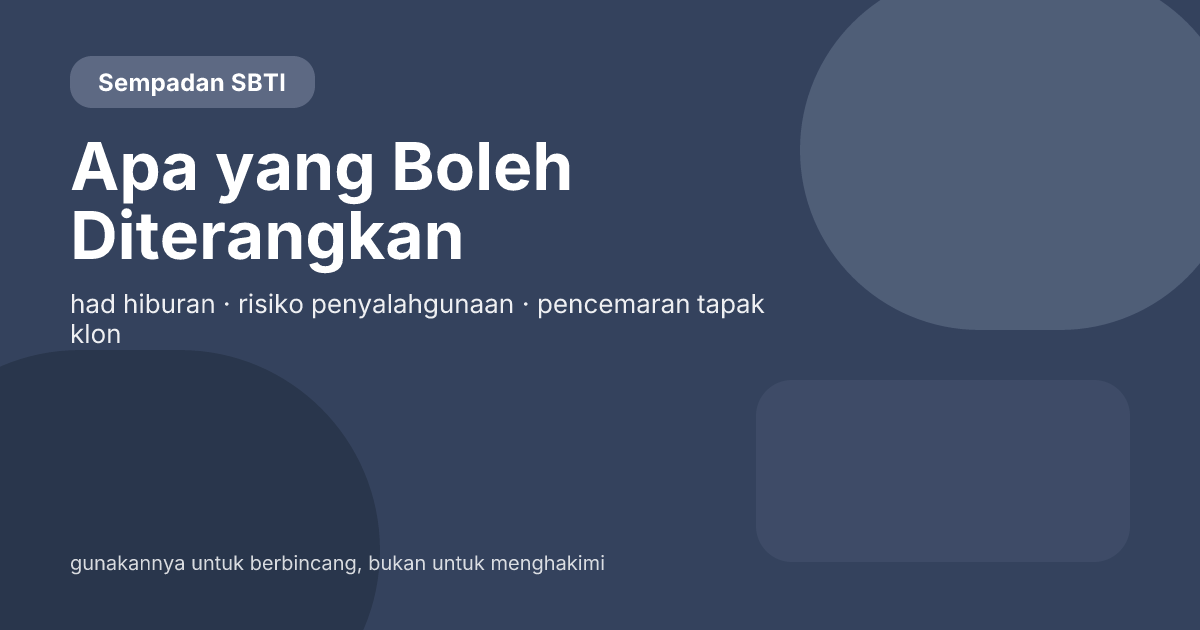 Apa yang SBTI Boleh Beritahu Anda, dan Apa yang Tidak Boleh? Had Sebenar Ujian Hiburan