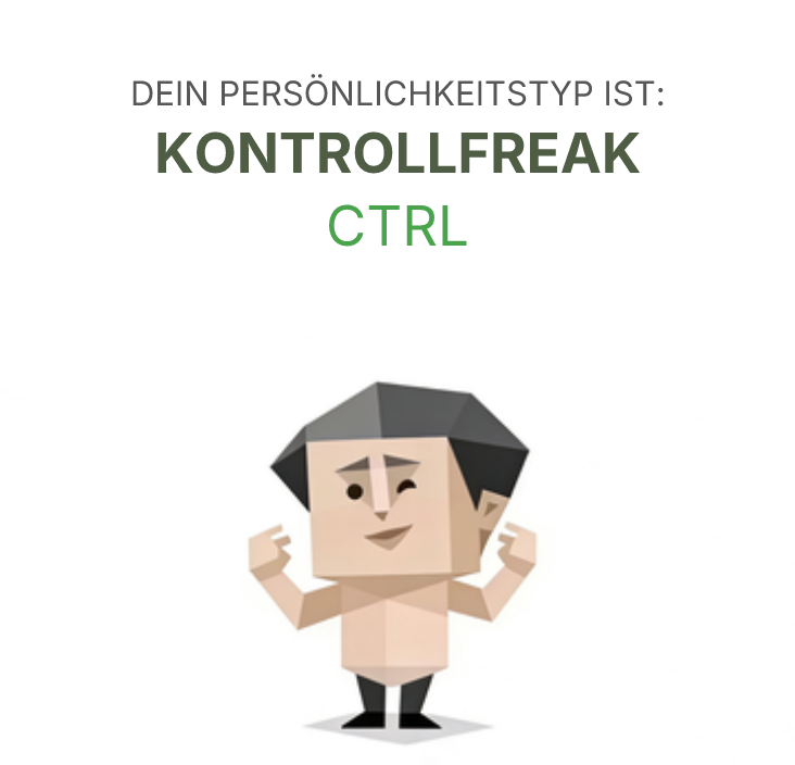 CTRL sbti test personality type illustration for Kontrolleur