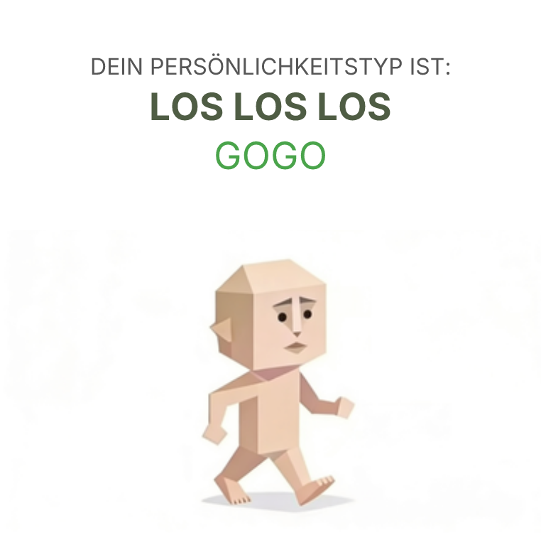 GOGO sbti test personality type illustration for Macher