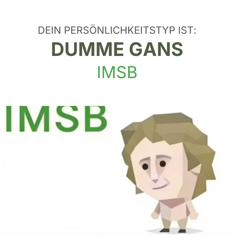 IMSB sbti test personality type illustration for Vollidiot