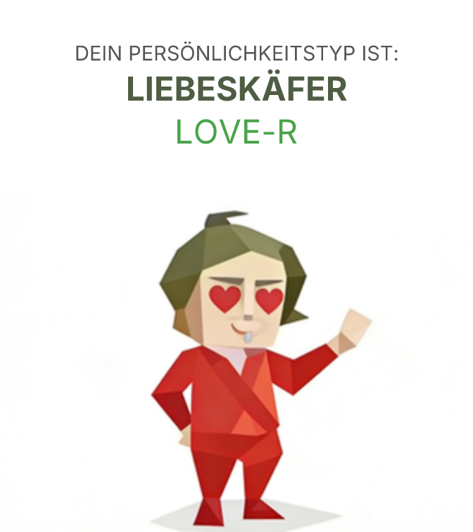 LOVE-R sbti test personality type illustration for Leidenschaftlicher