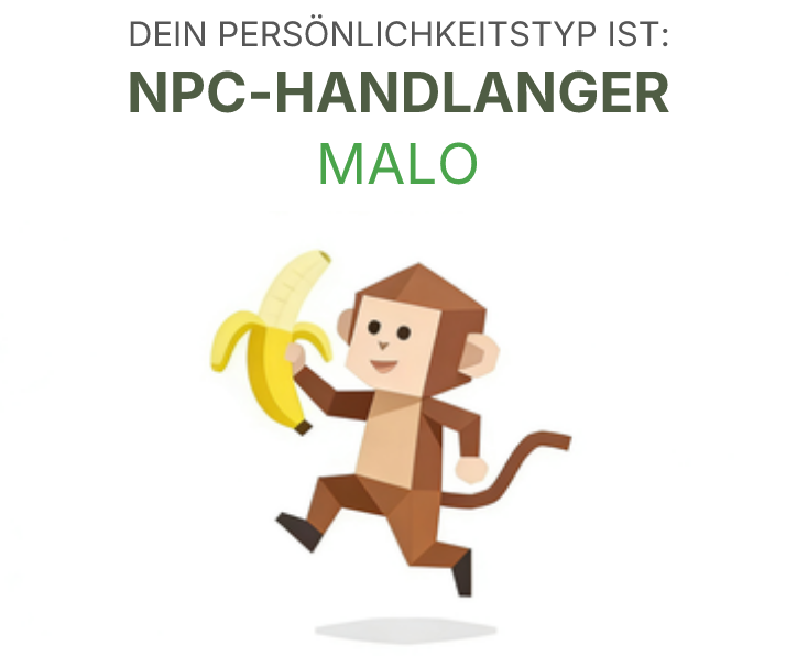 MALO sbti test personality type illustration for Hä?