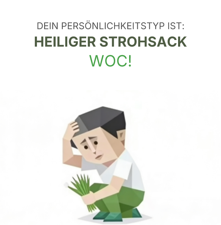 WOC! sbti test personality type illustration for Strohmann