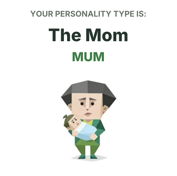 SBTI personality type illustration for MUM The Mom