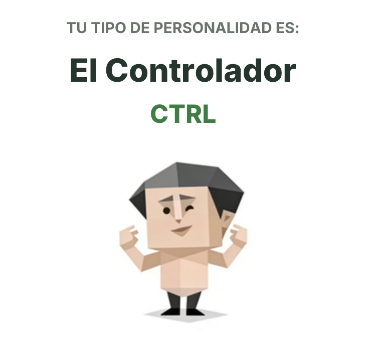 Ilustración del tipo de personalidad SBTI CTRL El Controlador