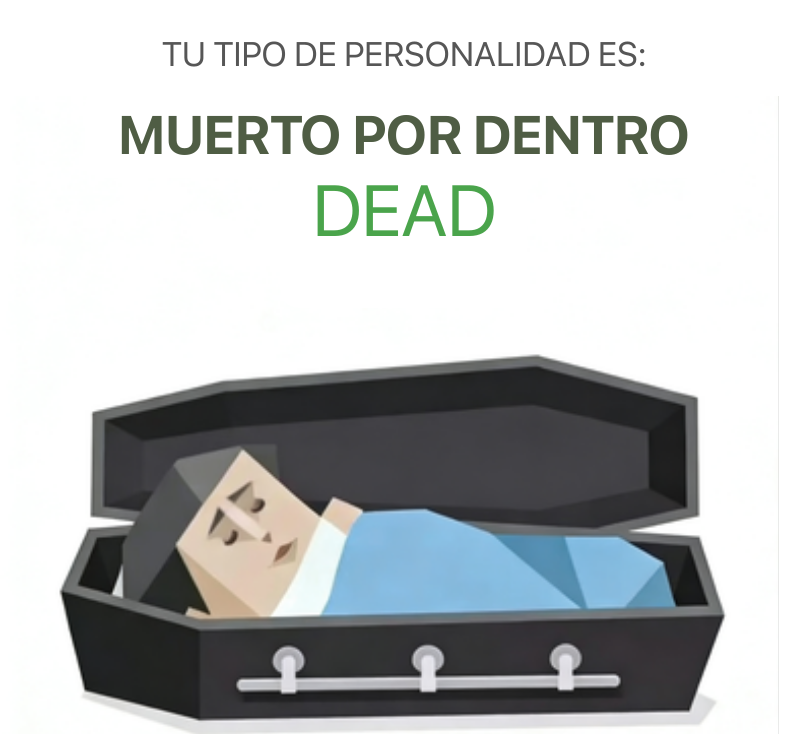 Ilustracion del tipo de personalidad del sbti test MUERTO fallecido