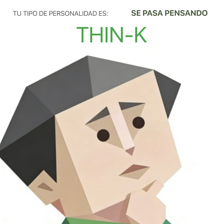 Ilustracion del tipo de personalidad del sbti test PENSAR pensador