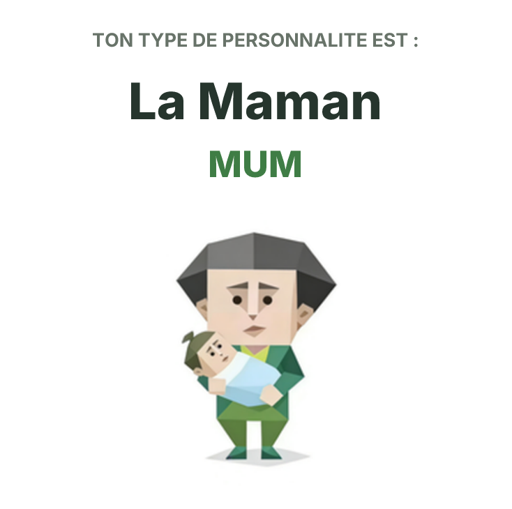 Illustration SBTI du type MUM La Maman