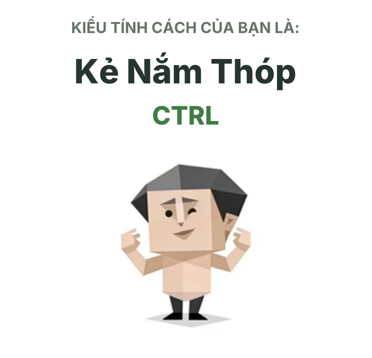 Hình minh họa kiểu SBTI CTRL Hệ Nắm Thóp