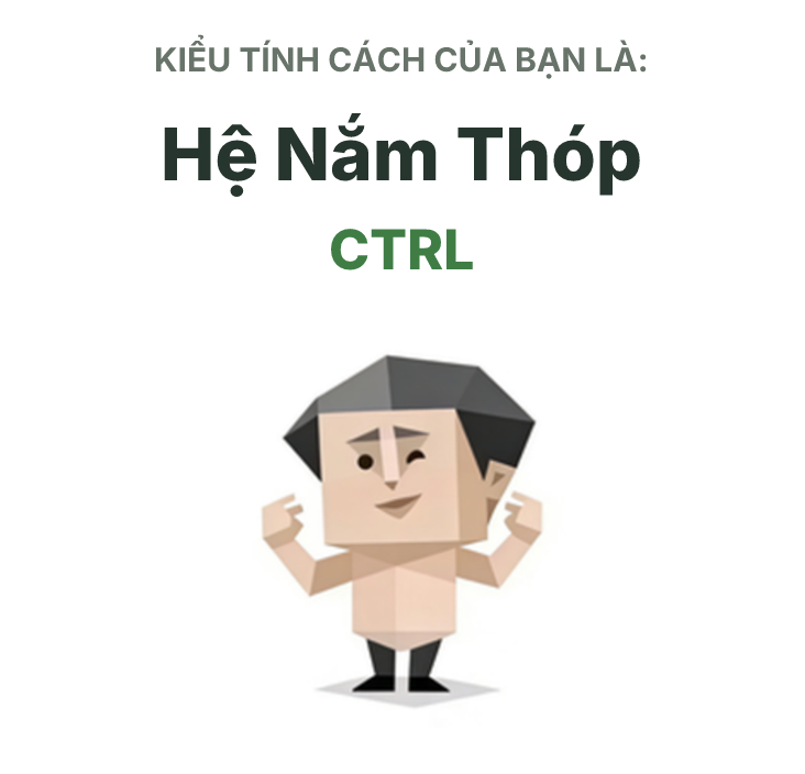 Hình minh họa kiểu SBTI CTRL Hệ Nắm Thóp