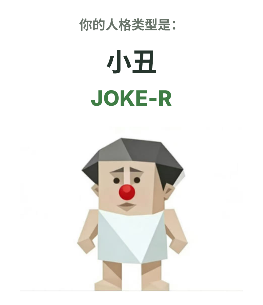 JOKE-R SBTI 人格类型插图,小丑