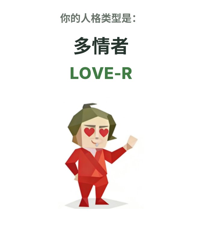 LOVE-R SBTI 人格类型插图,多情者